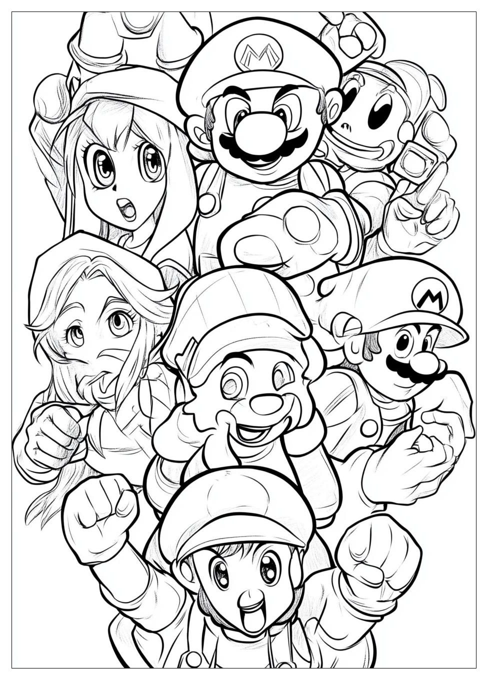 Kolorowanki Do Druku Nintendo 14