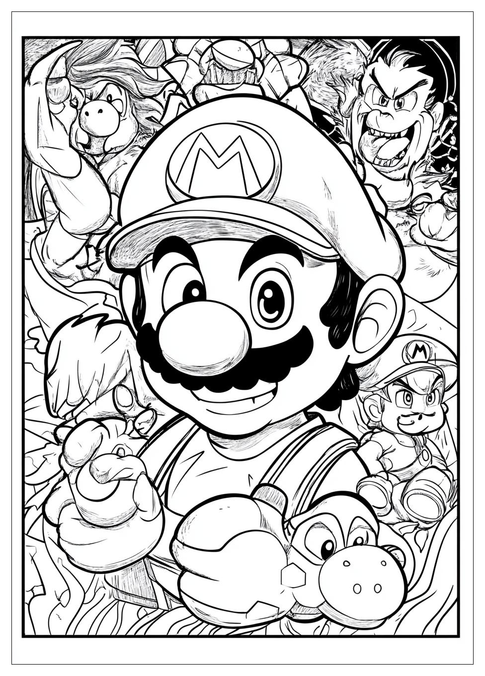 Kolorowanki Do Druku Nintendo 15