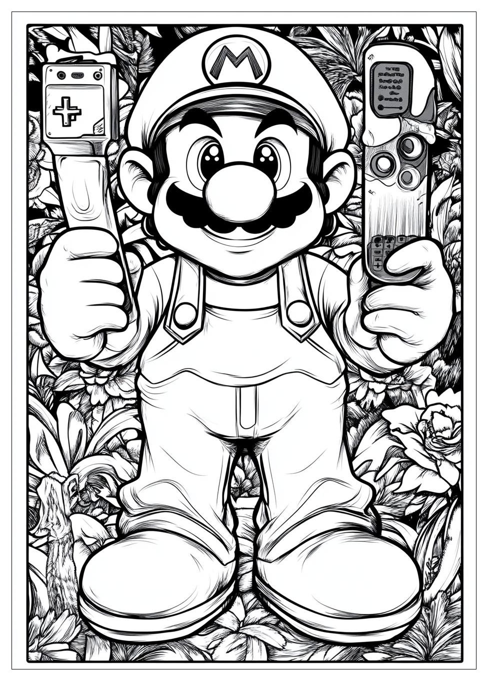 Kolorowanki Do Druku Nintendo 17