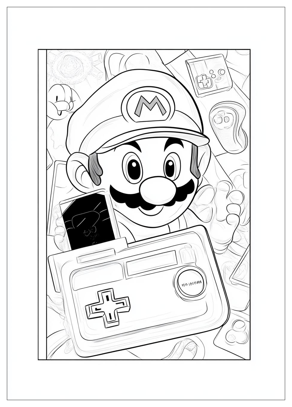 Kolorowanki Do Druku Nintendo 18