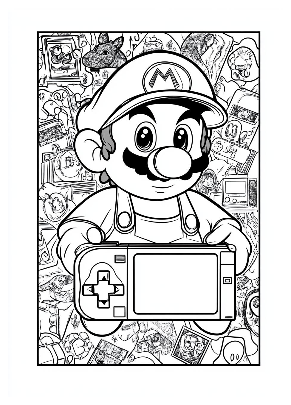 Kolorowanki Do Druku Nintendo 20