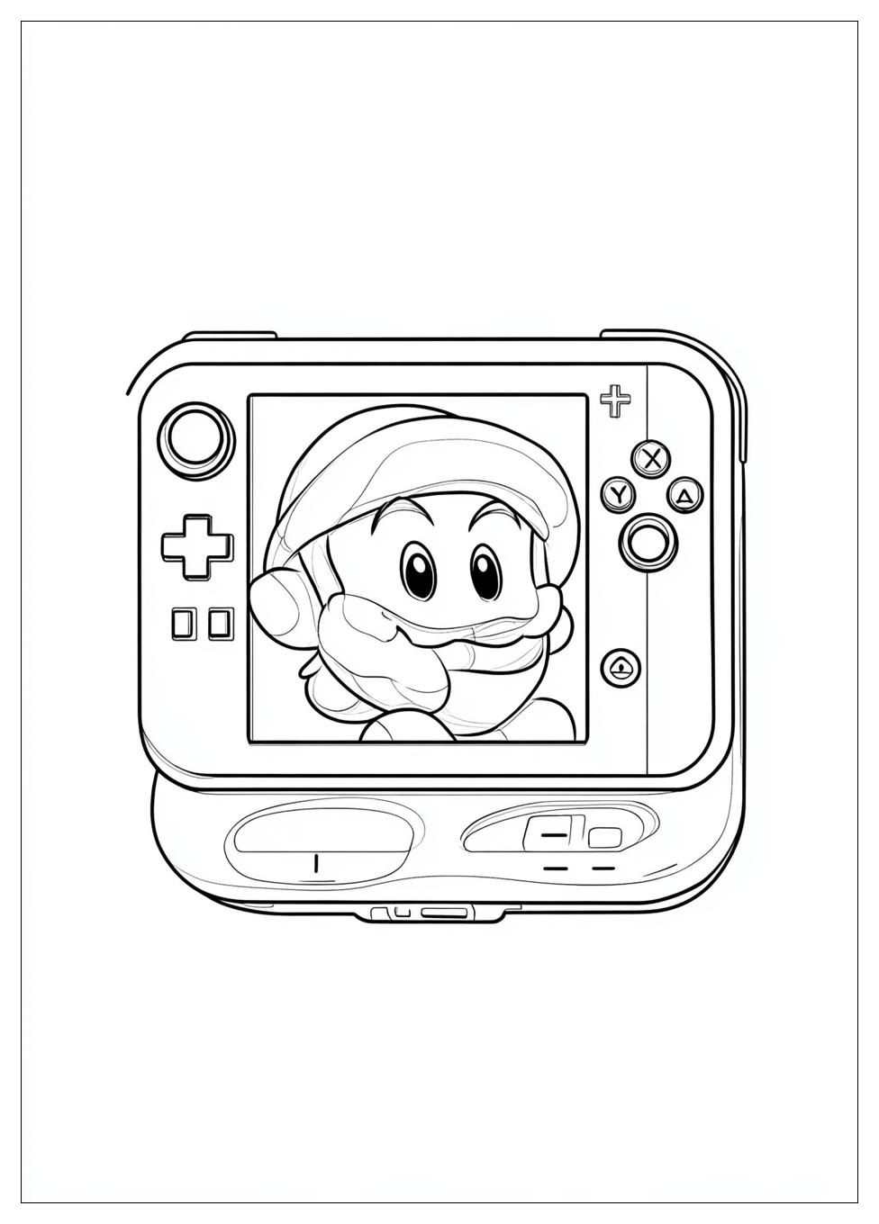 Kolorowanki Do Druku Nintendo 3