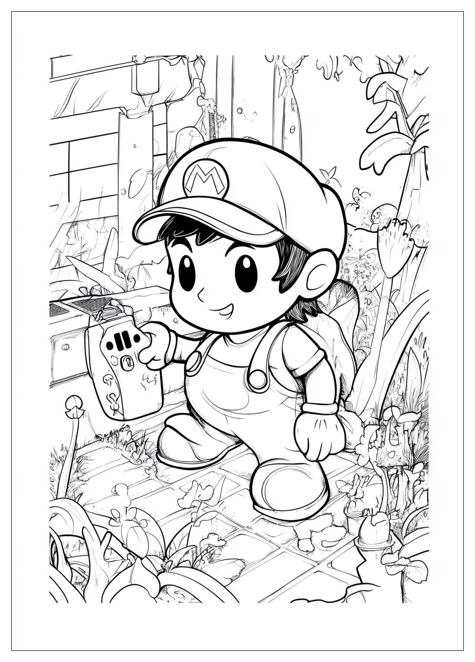 Kolorowanki Do Druku Nintendo 4