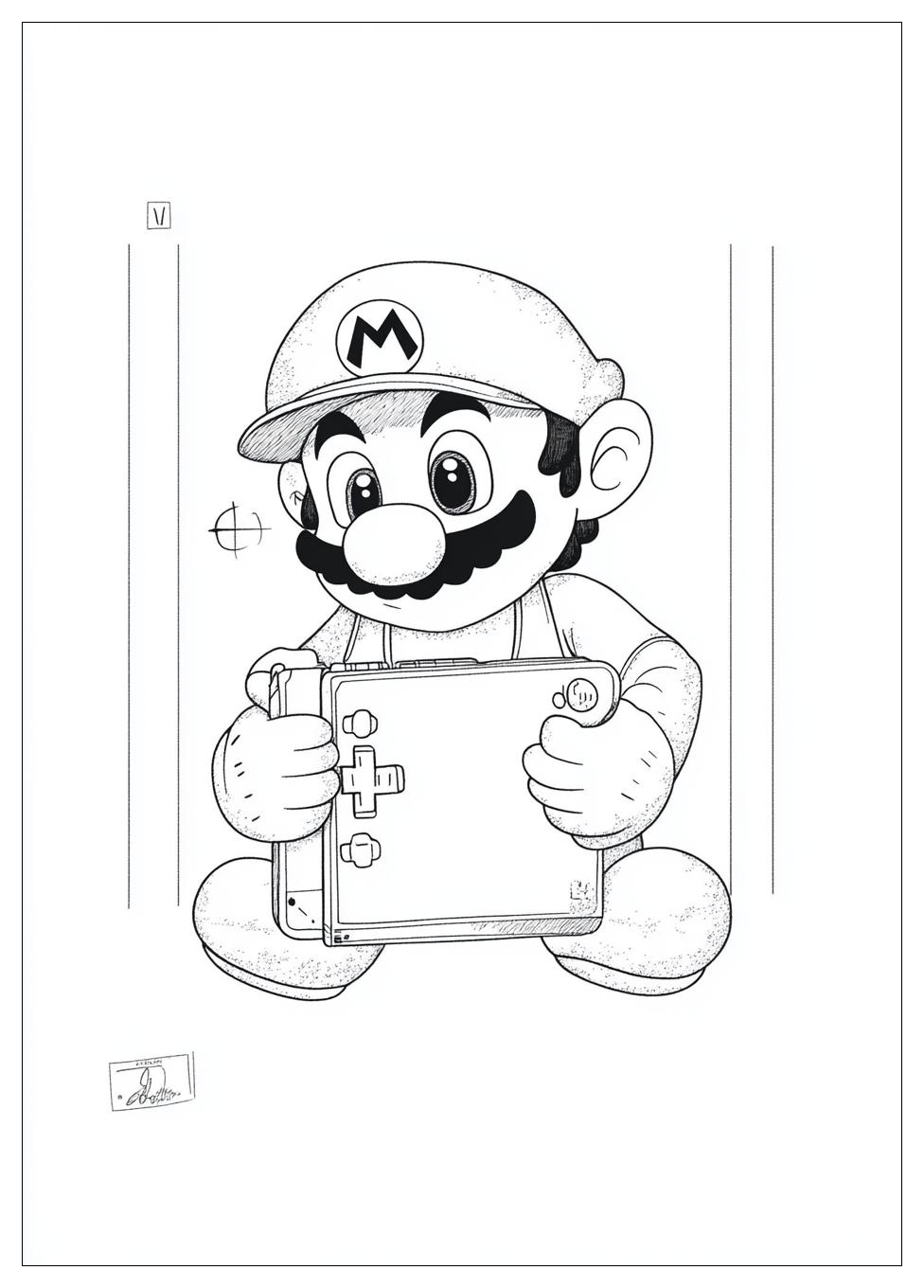 Kolorowanki Do Druku Nintendo 9