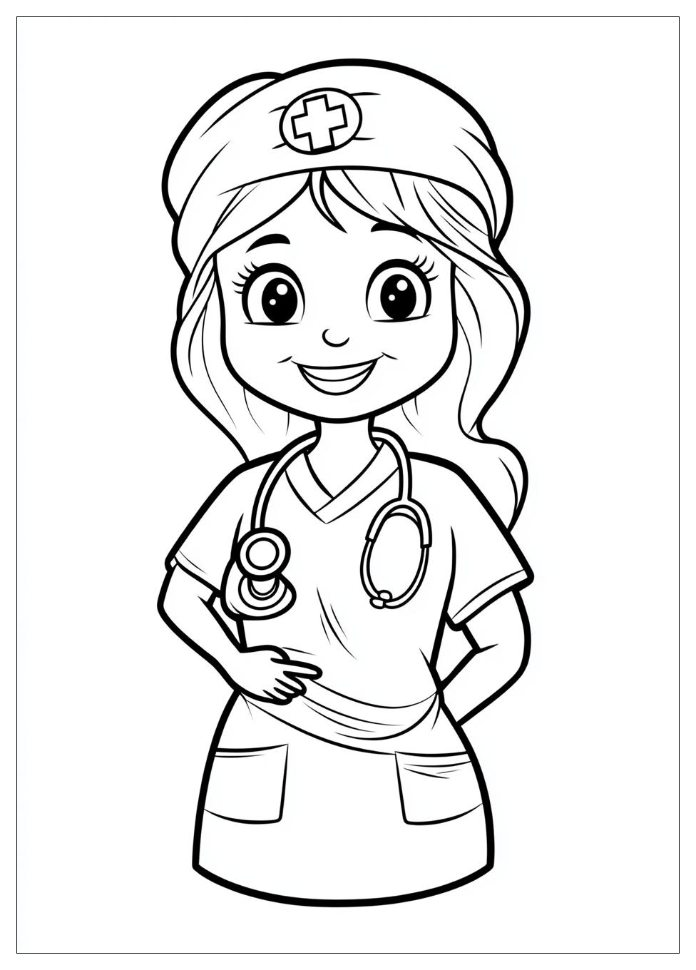 Kolorowanki Do Druku Nurse 10
