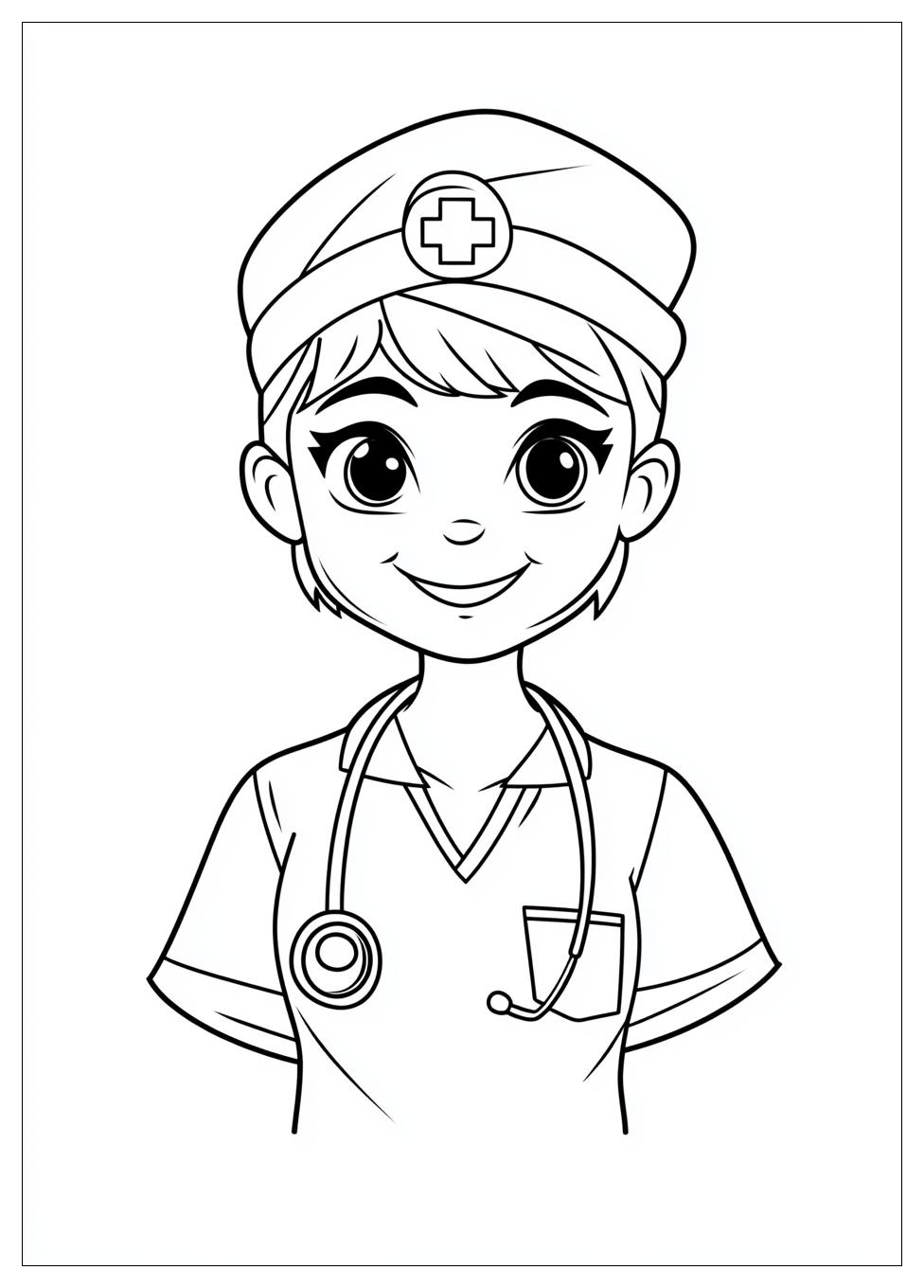 Kolorowanki Do Druku Nurse 11