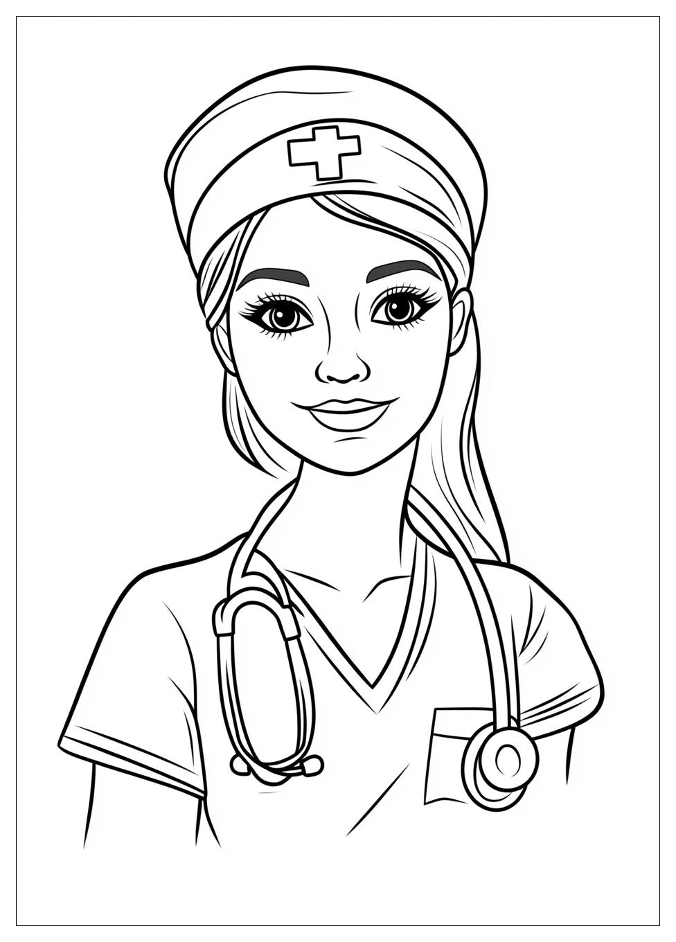Kolorowanki Do Druku Nurse 12