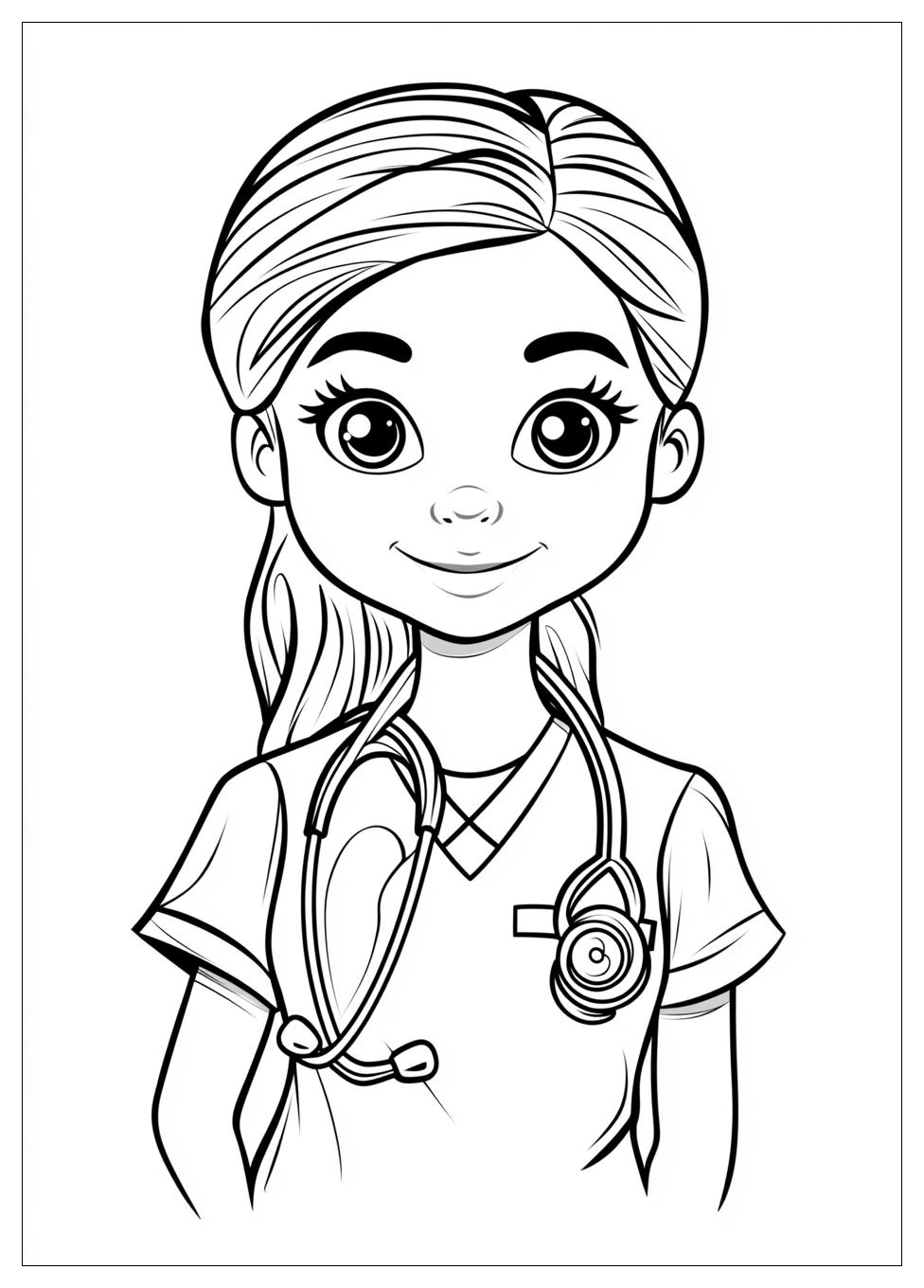 Kolorowanki Do Druku Nurse 13