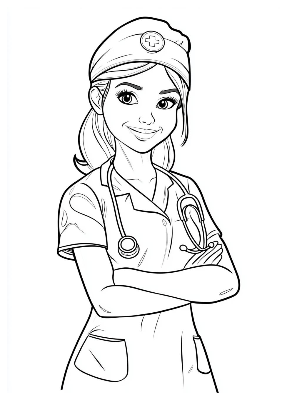 Kolorowanki Do Druku Nurse 15