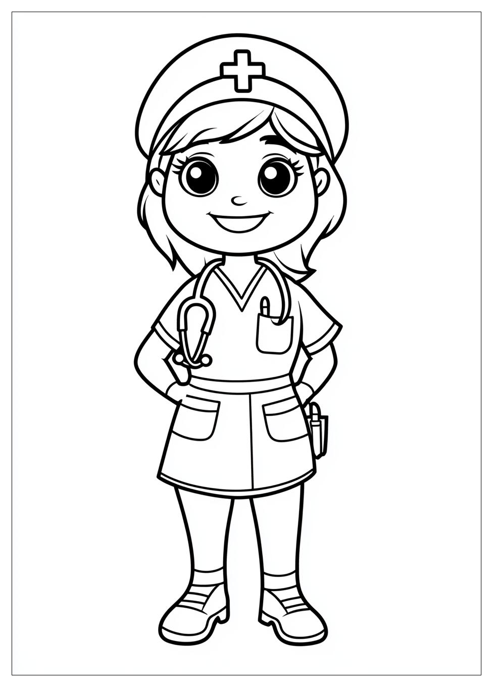 Kolorowanki Do Druku Nurse 16