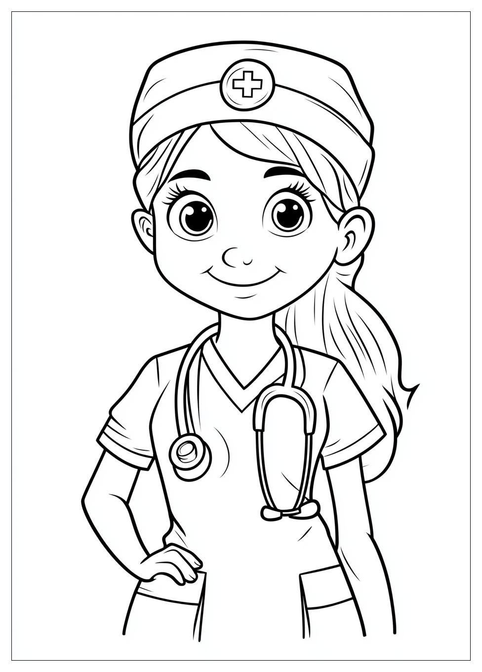 Kolorowanki Do Druku Nurse 19