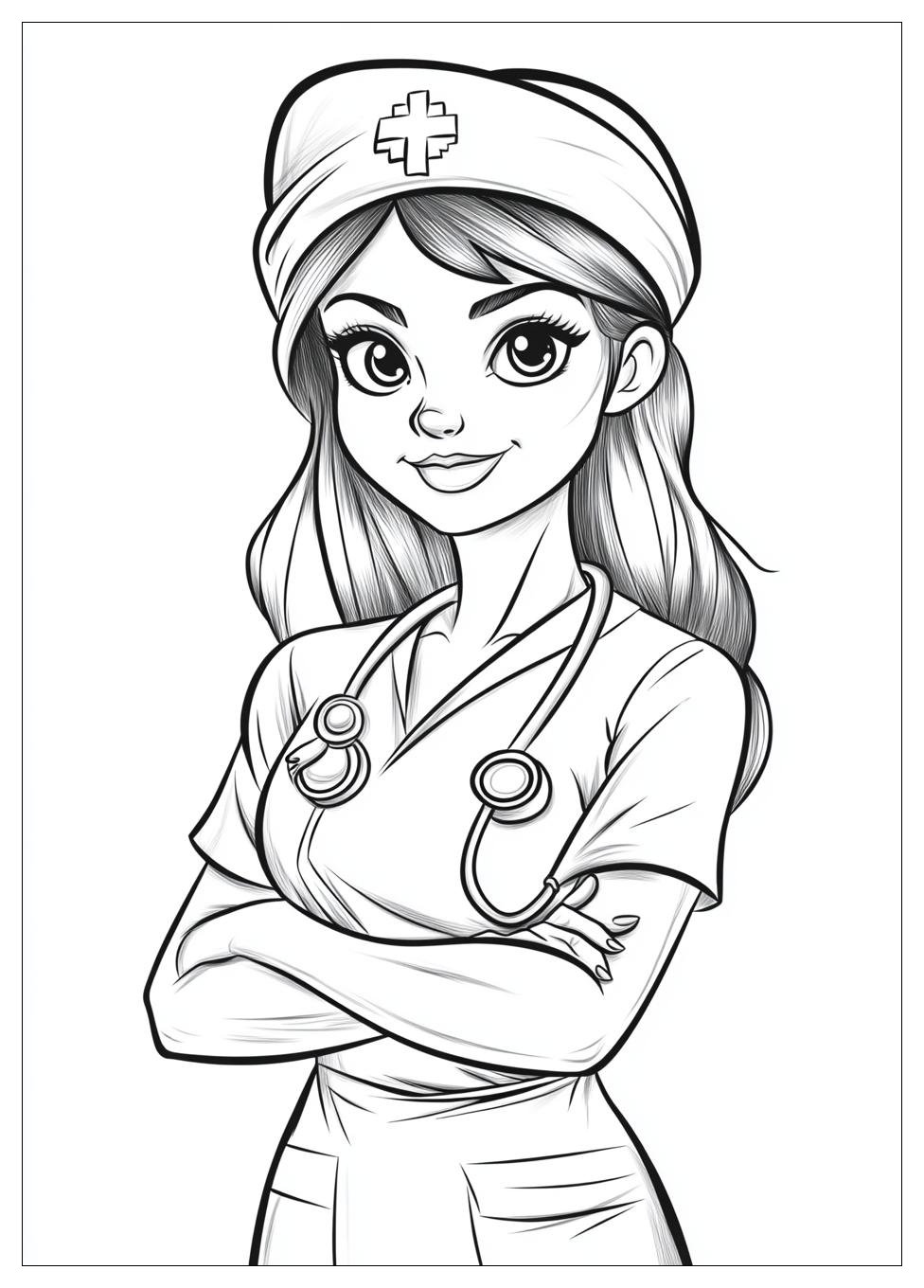 Kolorowanki Do Druku Nurse 21