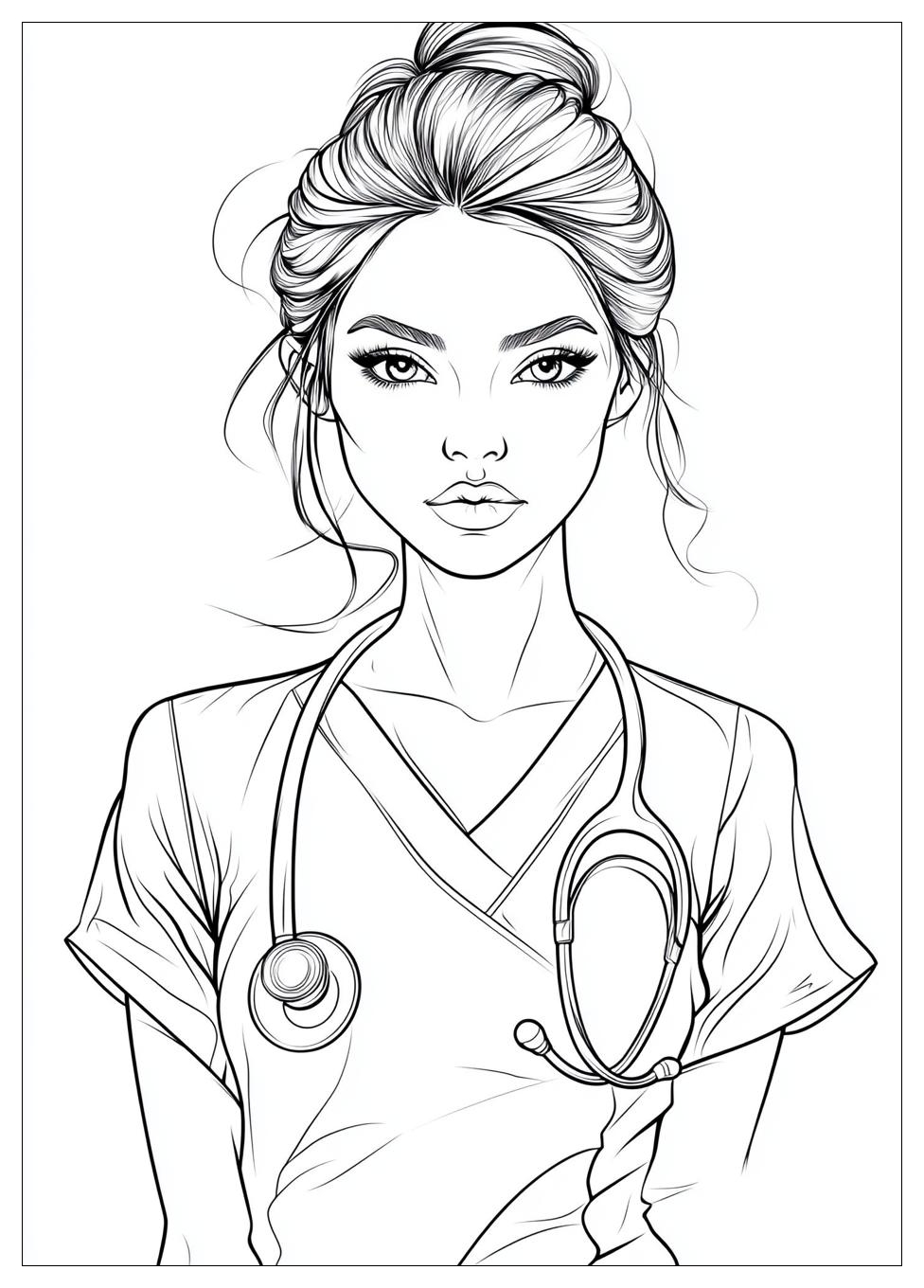 Kolorowanki Do Druku Nurse 22