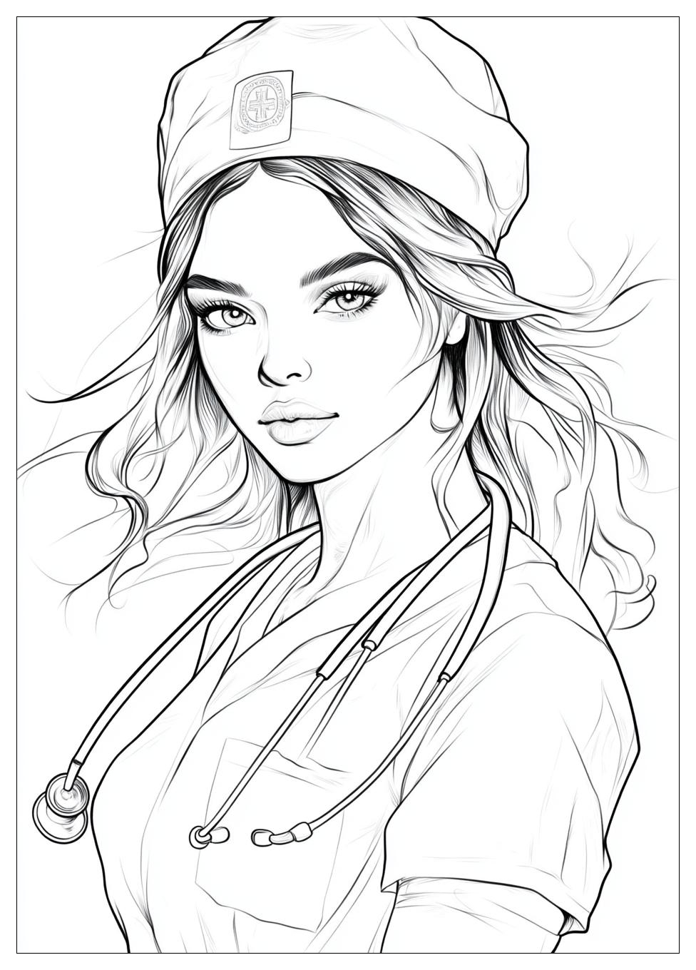 Kolorowanki Do Druku Nurse 23