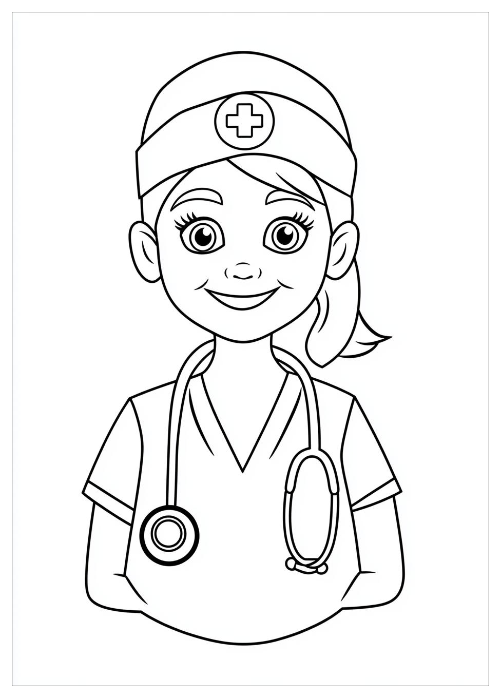 Kolorowanki Do Druku Nurse 8