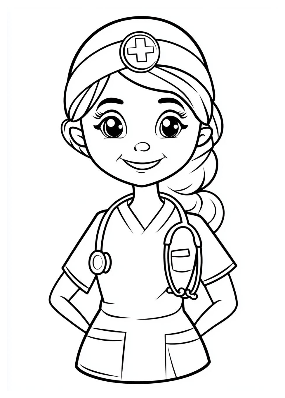 Kolorowanki Do Druku Nurse 9