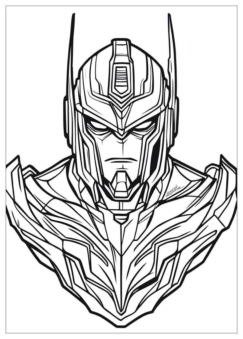 Kolorowanki Do Druku Optimus Prime 11