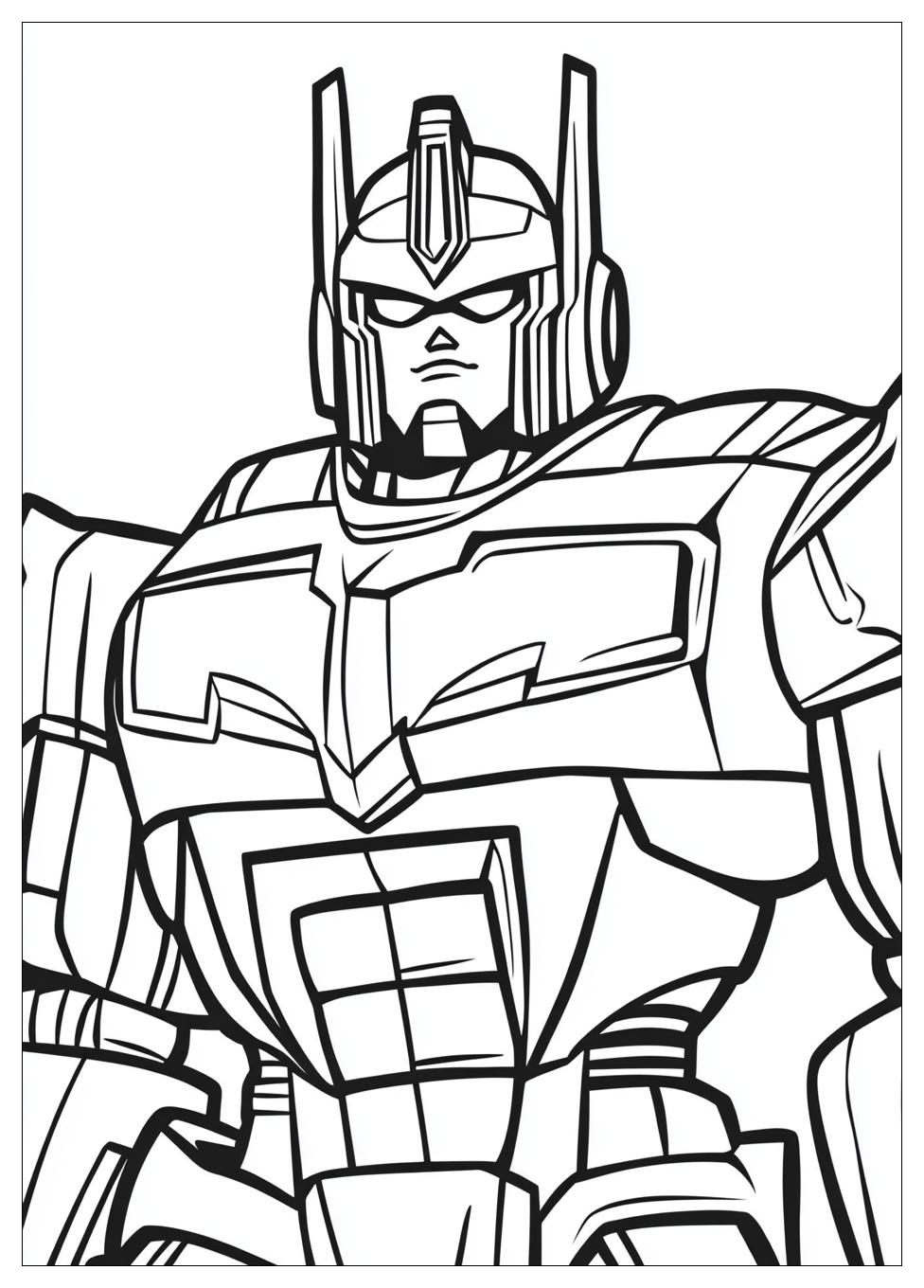 Kolorowanki Do Druku Optimus Prime 14