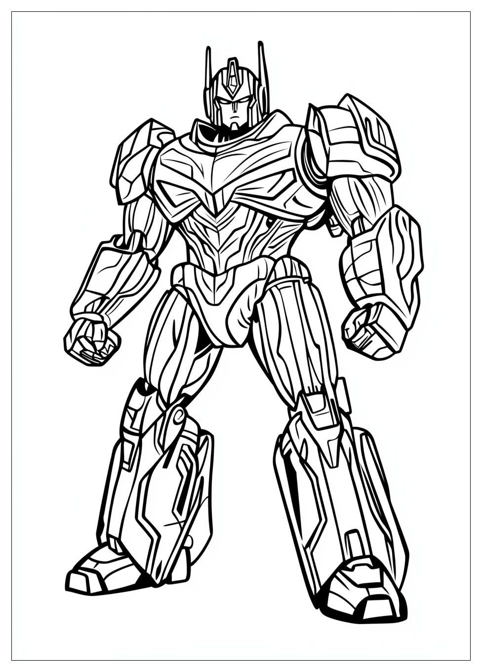 Kolorowanki Do Druku Optimus Prime 16