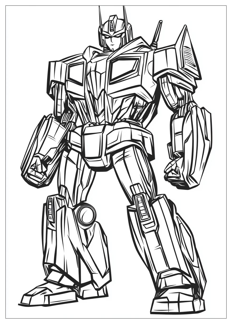 Kolorowanki Do Druku Optimus Prime 17