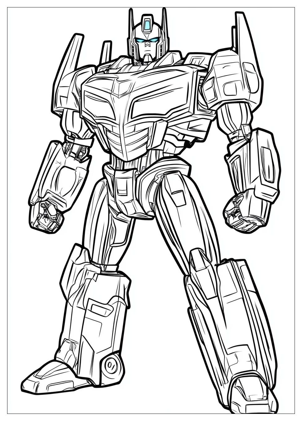 Kolorowanki Do Druku Optimus Prime 18