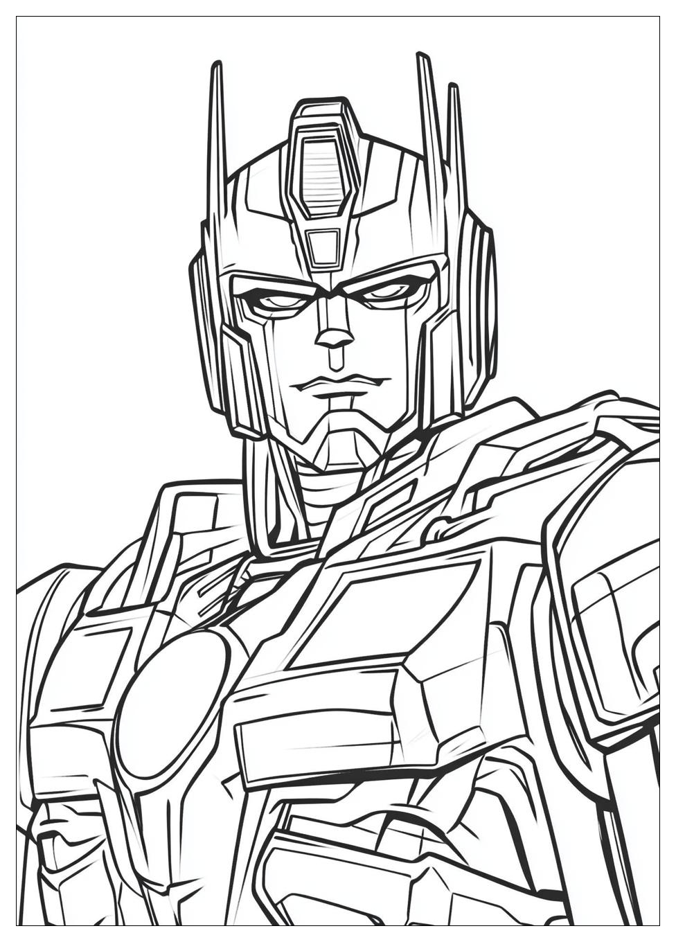 Kolorowanki Do Druku Optimus Prime 19