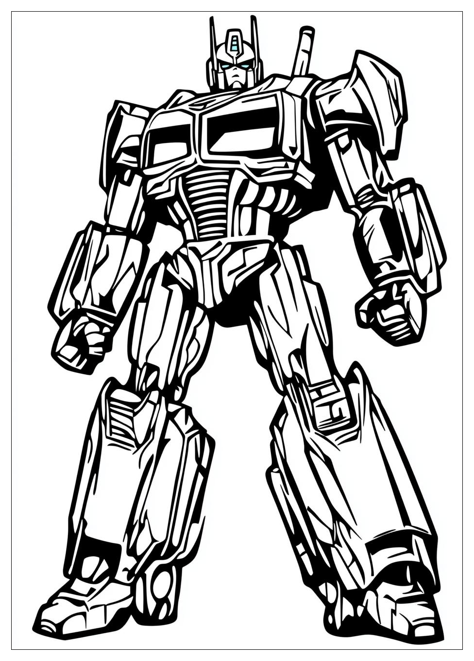 Kolorowanki Do Druku Optimus Prime 20