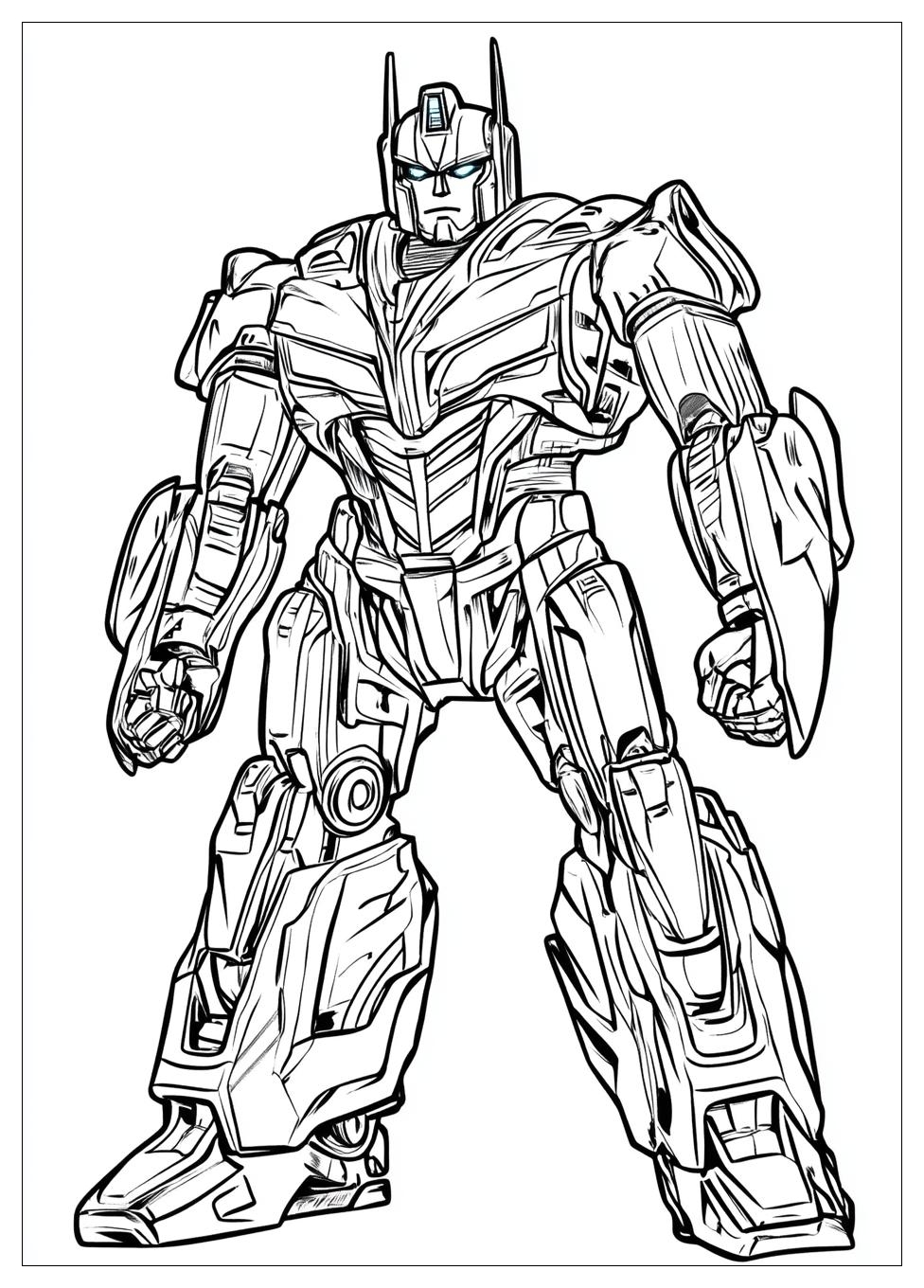 Kolorowanki Do Druku Optimus Prime 22