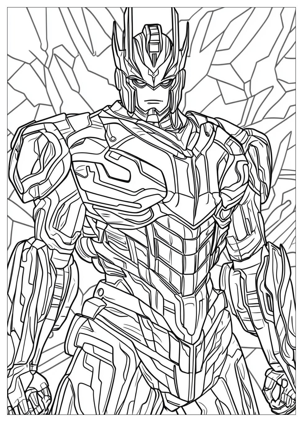 Kolorowanki Do Druku Optimus Prime 23