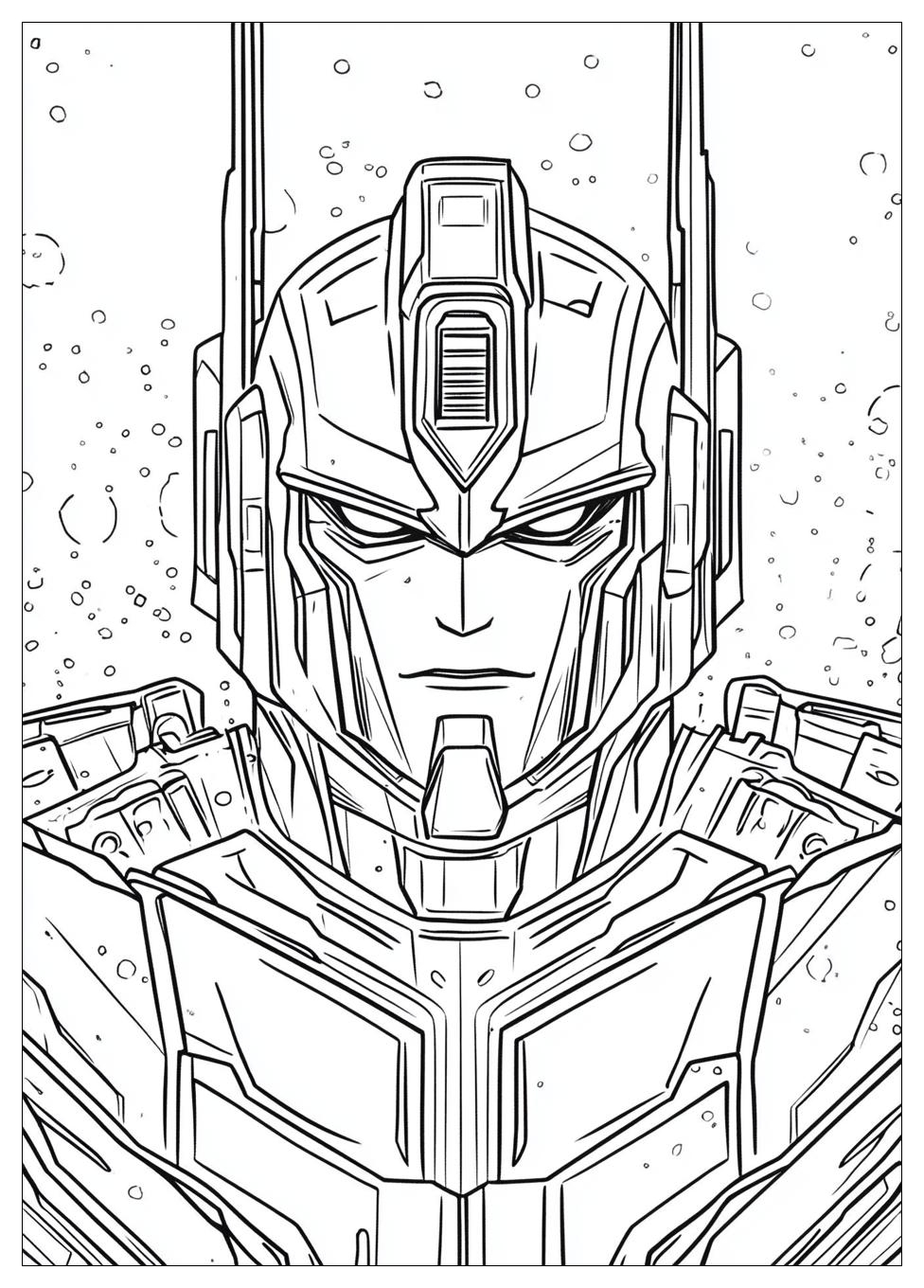 Kolorowanki Do Druku Optimus Prime 3