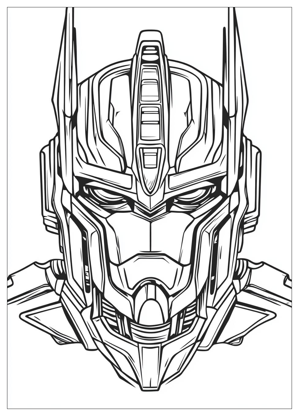 Kolorowanki Do Druku Optimus Prime 9