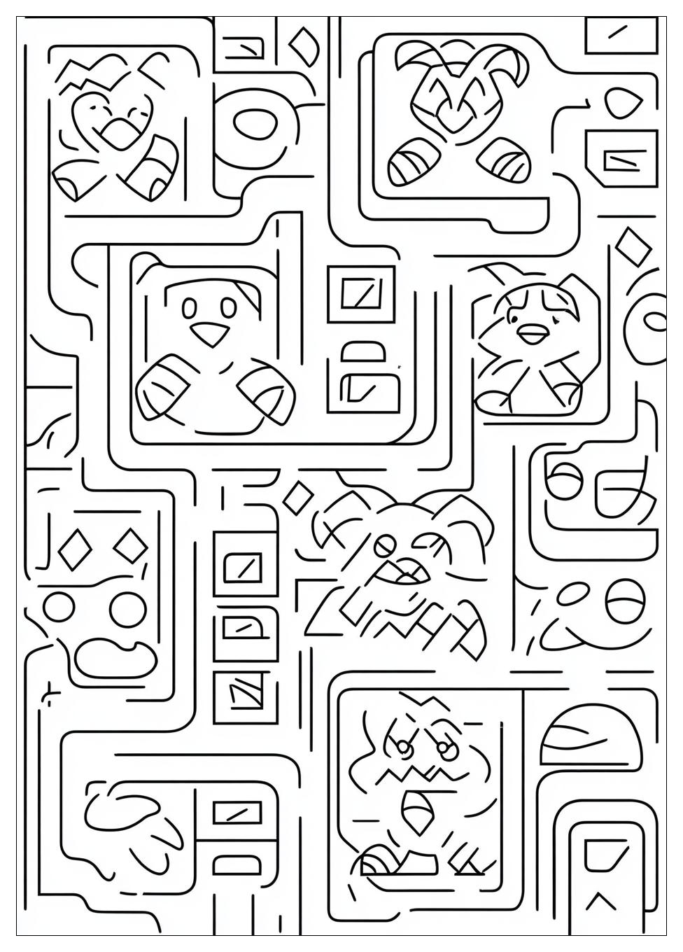 Kolorowanki Do Druku Pac Man 23