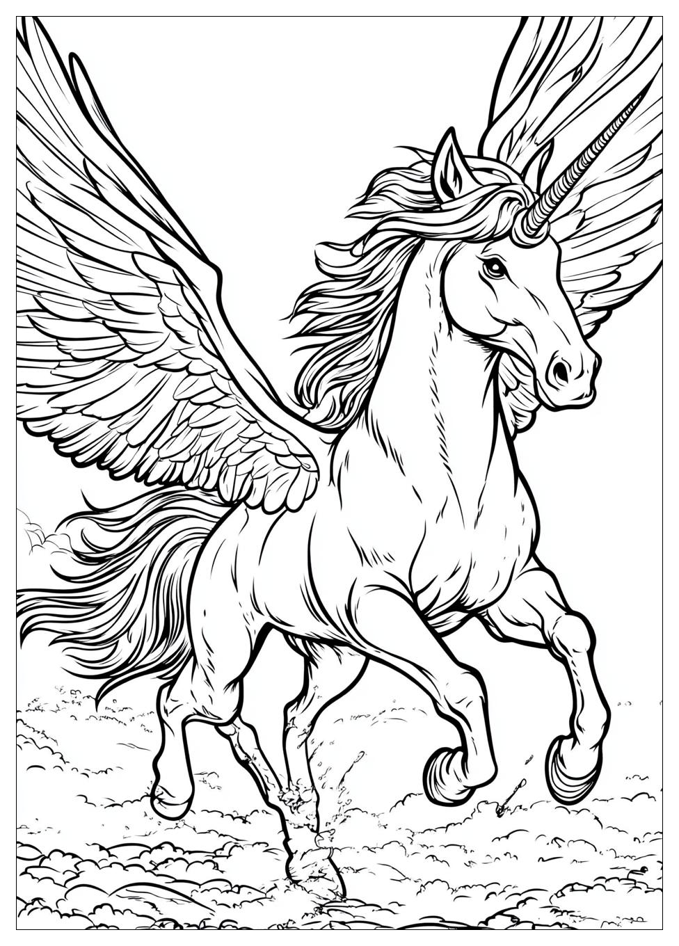 Kolorowanki Do Druku Pegasus 11