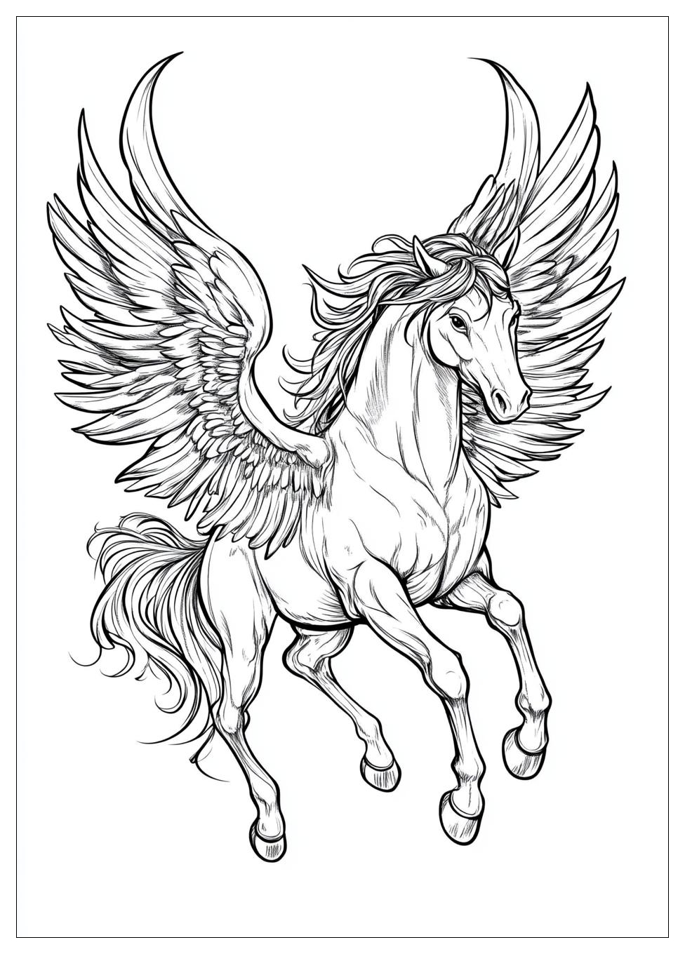 Kolorowanki Do Druku Pegasus 12