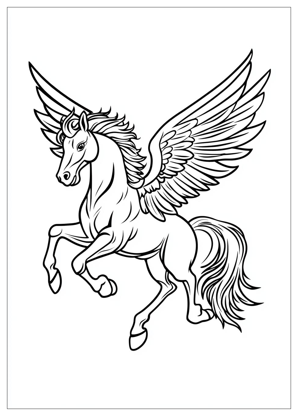 Kolorowanki Do Druku Pegasus 2