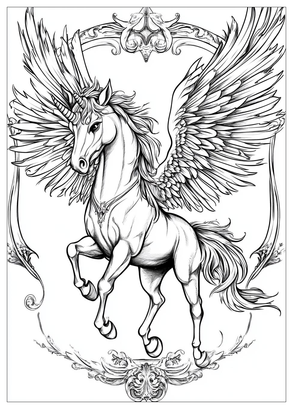 Kolorowanki Do Druku Pegasus 23