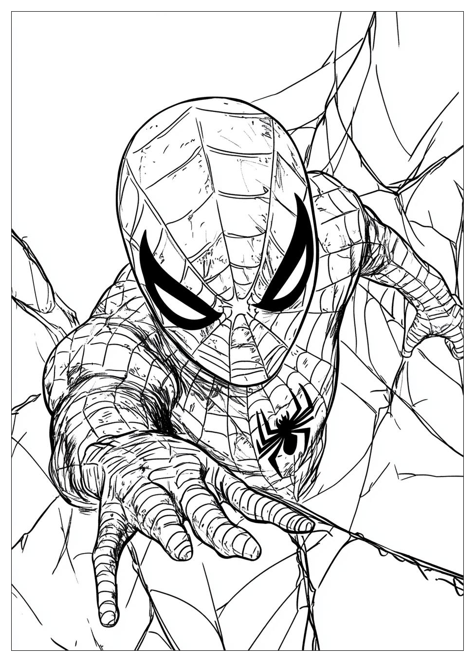 Kolorowanki Do Druku Peter Parker 10