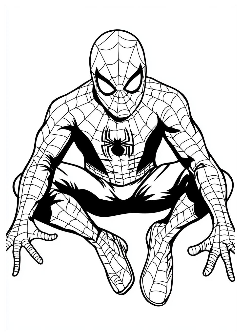 Kolorowanki Do Druku Peter Parker 11