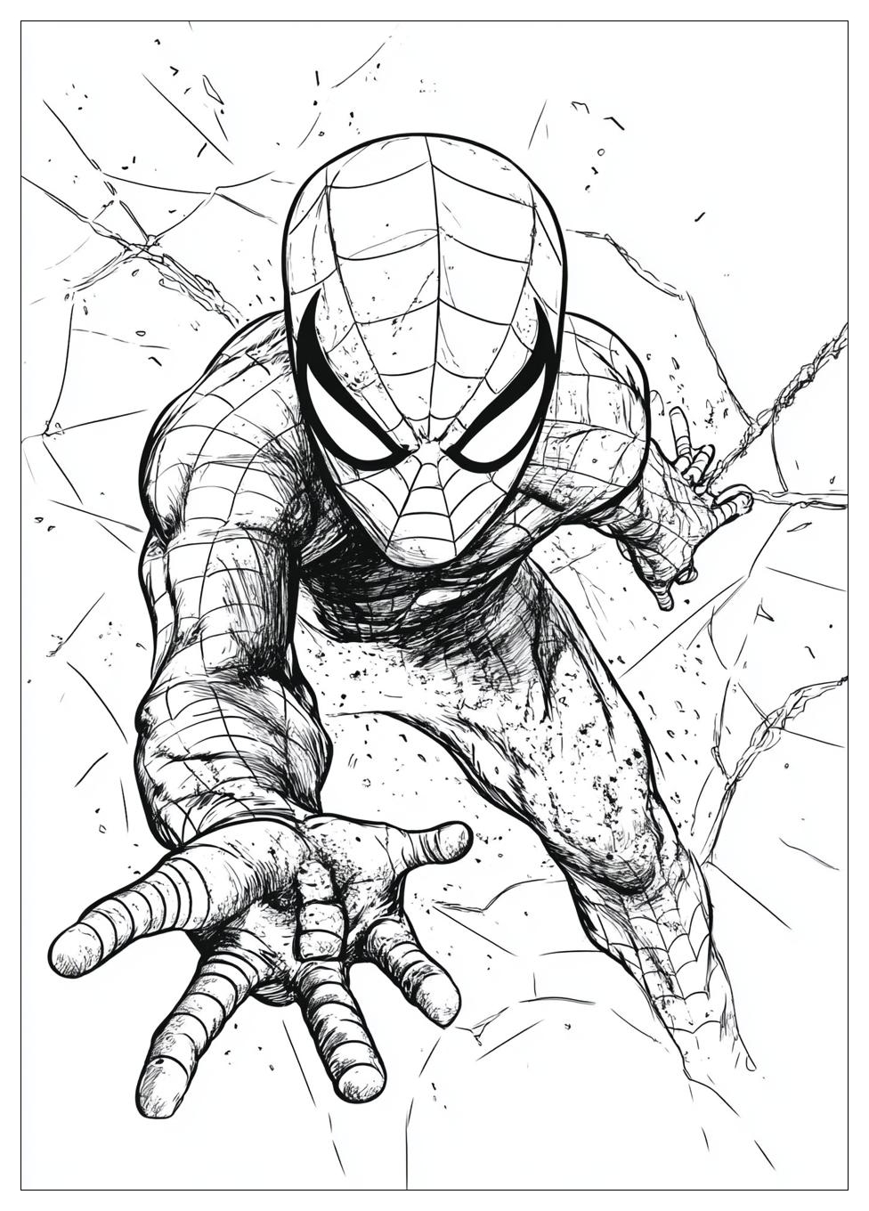 Kolorowanki Do Druku Peter Parker 13