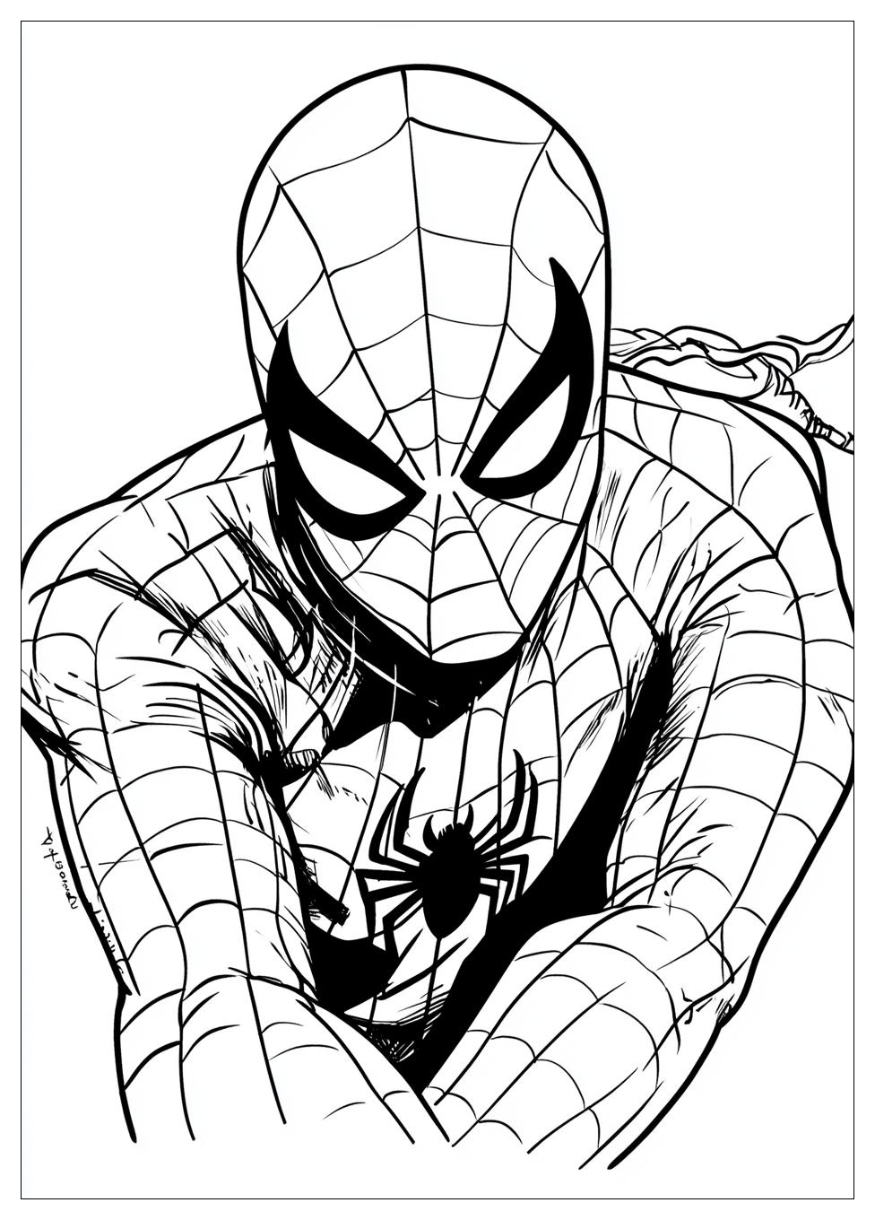 Kolorowanki Do Druku Peter Parker 15