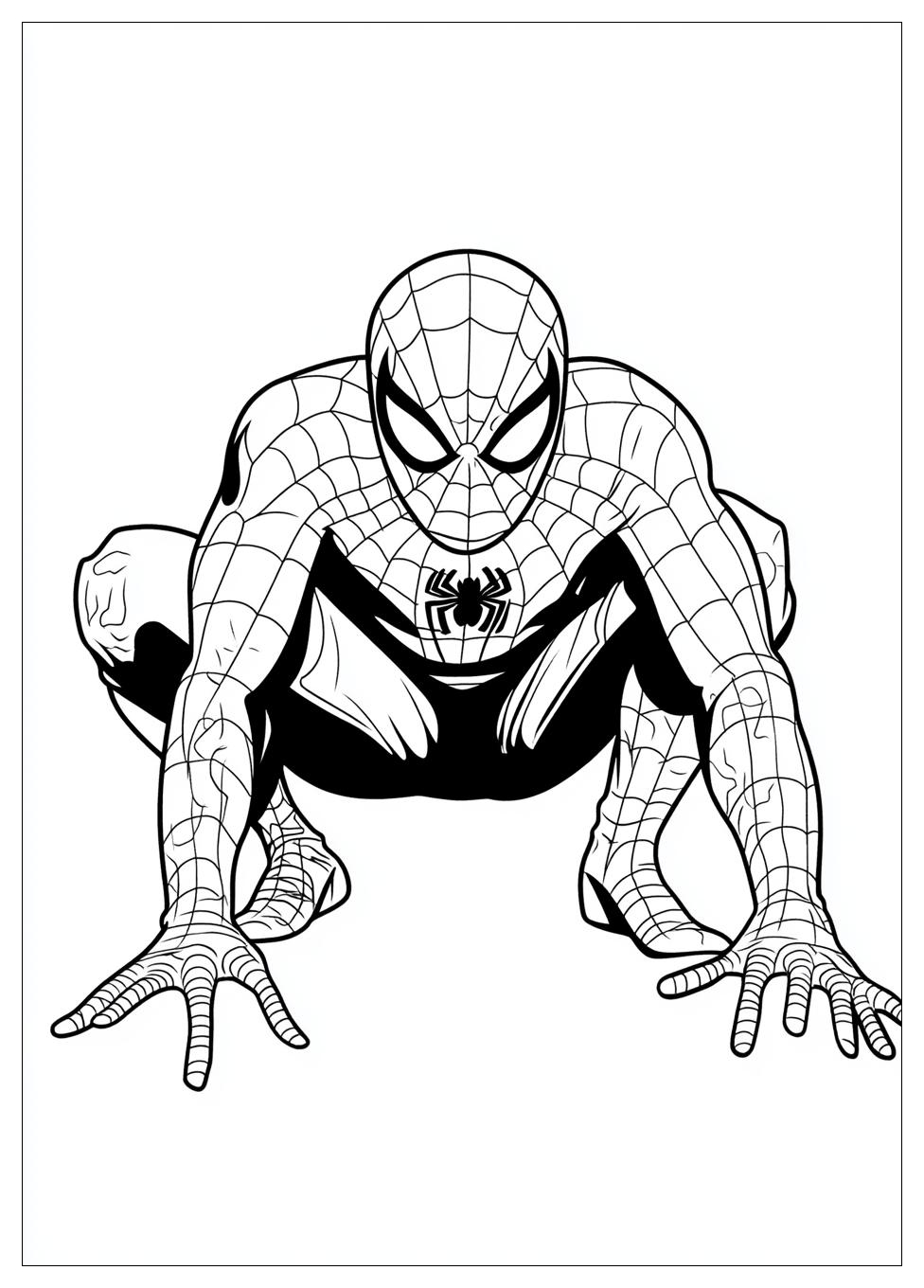 Kolorowanki Do Druku Peter Parker 16