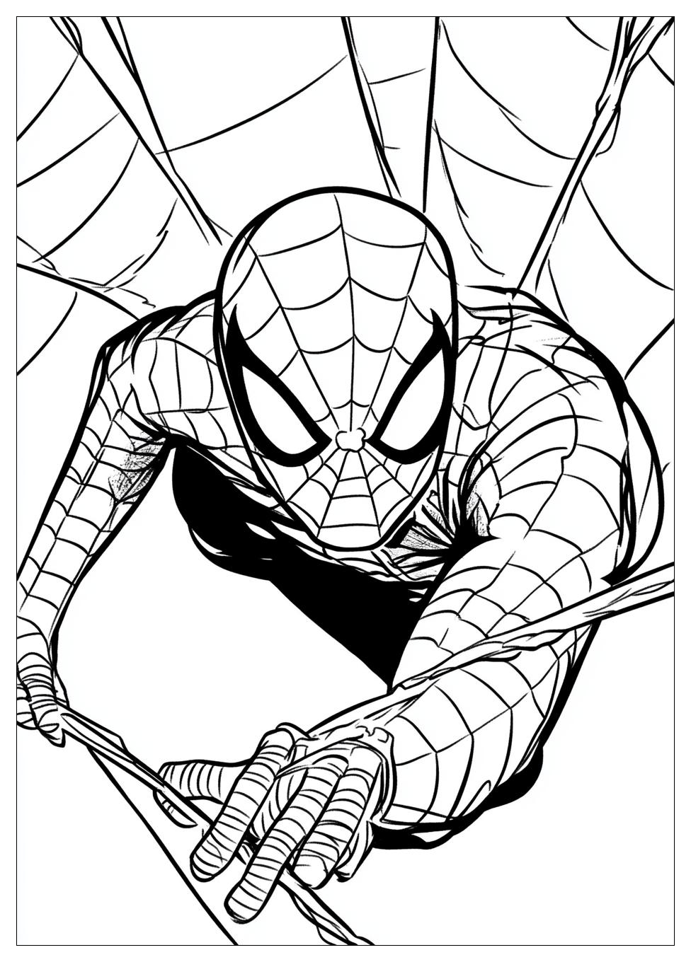 Kolorowanki Do Druku Peter Parker 2