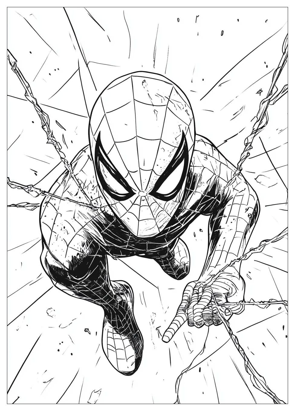 Kolorowanki Do Druku Peter Parker 21