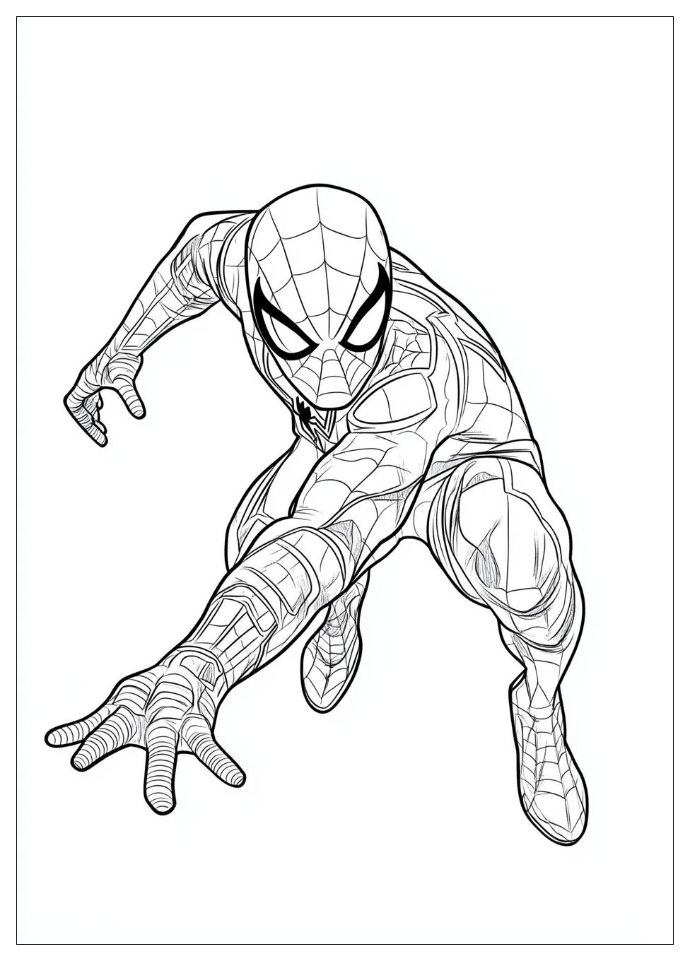 Kolorowanki Do Druku Peter Parker 7