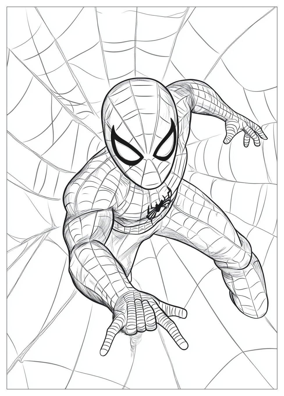 Kolorowanki Do Druku Peter Parker 8