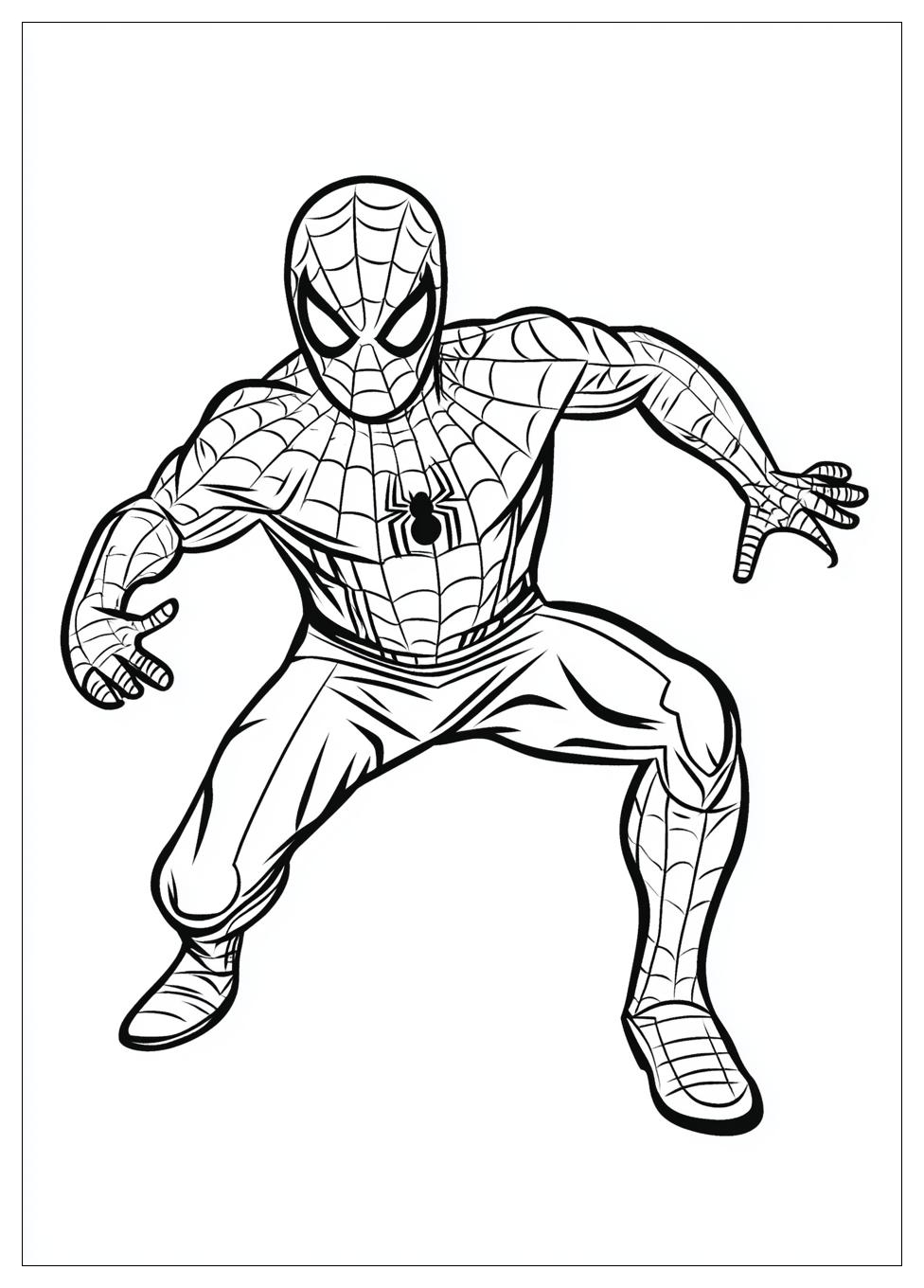 Kolorowanki Do Druku Peter Parker 9