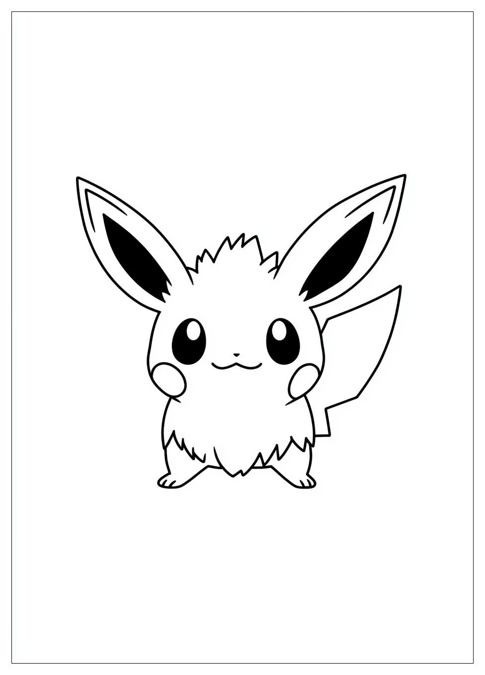 Kolorowanki Do Druku Pichu 10