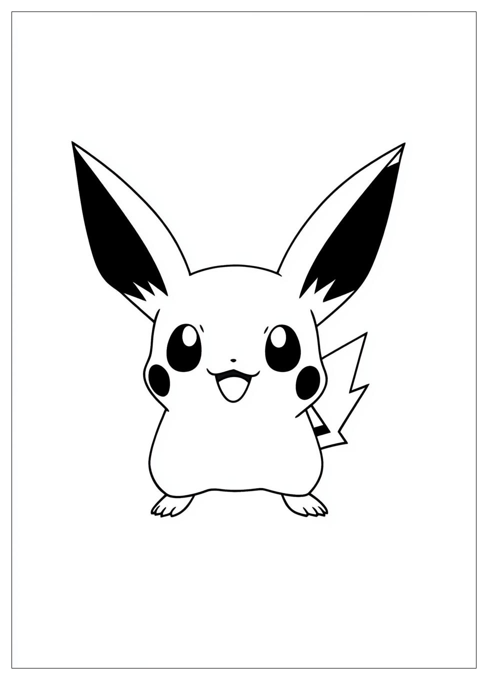 Kolorowanki Do Druku Pichu 12