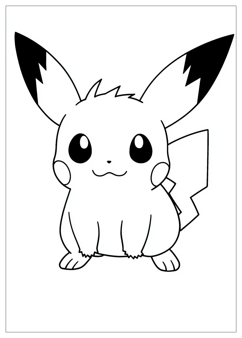 Kolorowanki Do Druku Pichu 18