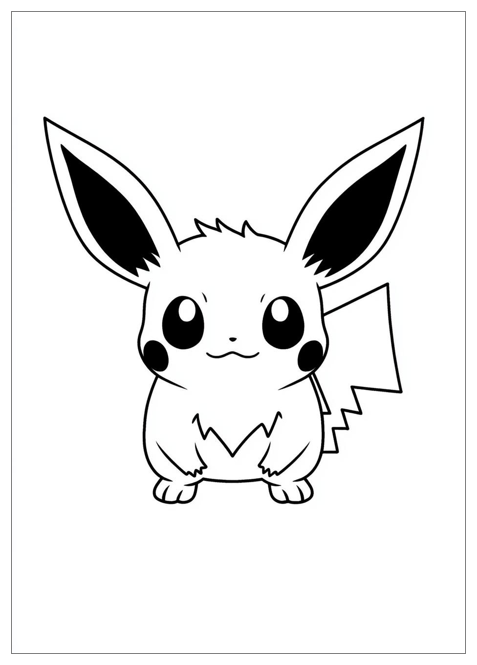 Kolorowanki Do Druku Pichu 19